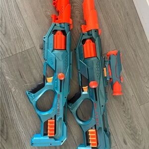 Nerf Elite 2.0 Blaster Set - Teal and Orange